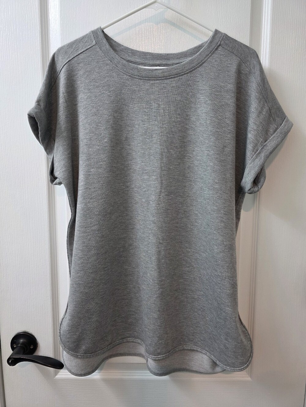 Super Soft Quarter Sleeve Top SZ L
